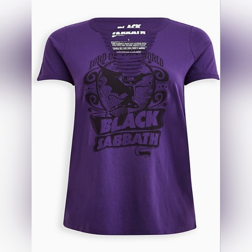 Torrid Black Sabbath Tee